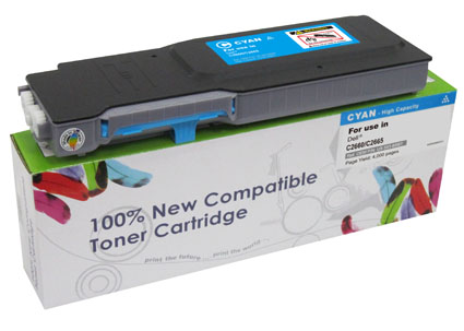 Toner Cartridge Web Cyan Dell 2660 zamiennik 593-BBBT
