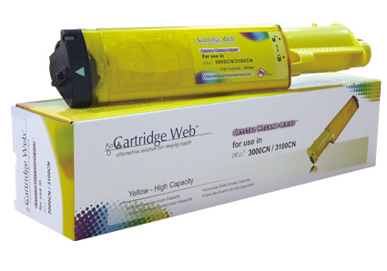 Toner Cartridge Web Yellow Dell 3000 zamiennik 593-10063