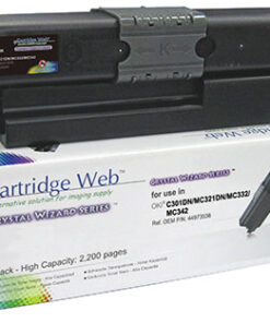 Toner Cartridge Web Black OKI C301 zamiennik 44973536