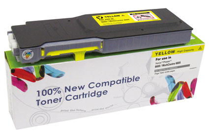 Toner Cartridge Web Yellow Xerox Phaser 6600 zamiennik 106R02235