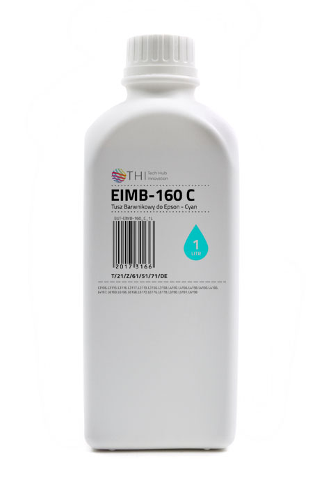 Butelka Cyan Epson 1L Tusz Barwnikowy (Dye) INK-MATE EIMB160