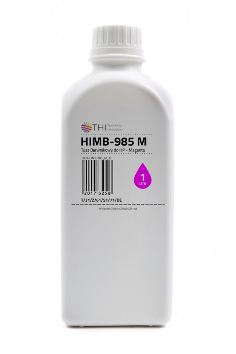 Butelka Magenta HP 1L Tusz Barwnikowy (Dye) INK-MATE HIMB985