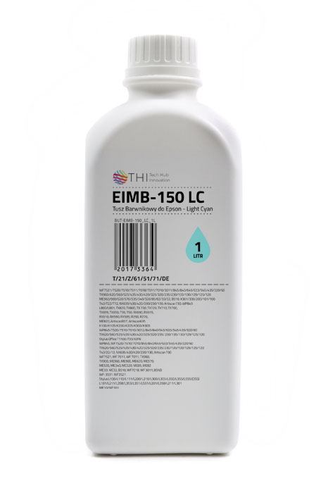 Butelka Light Cyan Epson 1L Tusz Barwnikowy (Dye) INK-MATE EIMB150