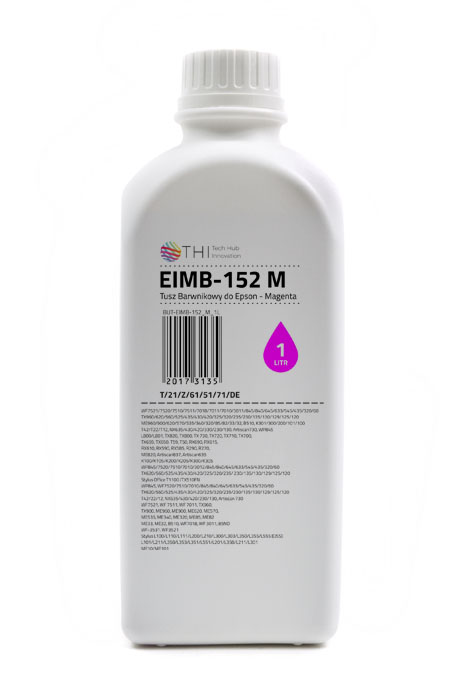 Butelka Magenta Epson 1L Tusz Barwnikowy o zwiększonej gęstości (Dye - high density) INK-MATE EIMB152